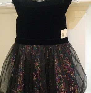 Little Holiday's Girls sequin dress